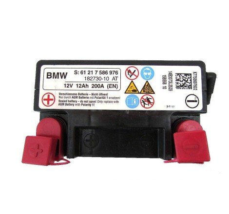 Аккумулятор резервный на BMW 12v 12Ah 200A (EN) AGM/VRLA