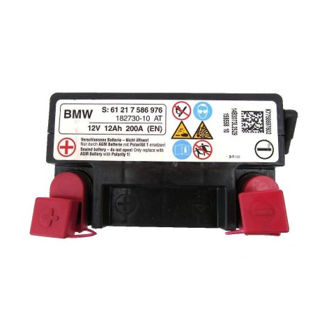 Аккумулятор резервный на BMW 12v 12Ah 200A (EN) AGM/VRLA