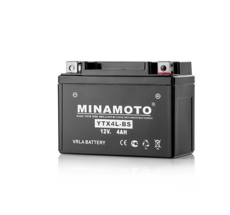 Аккумулятор на скутер Minamoto YTX4L-BS 12v 4Ah 70A