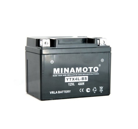 Аккумулятор на скутер Minamoto YTX4L-BS 12v 4Ah 70A