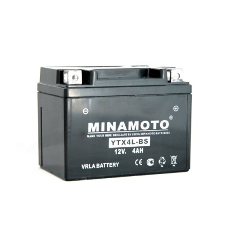 Аккумулятор на скутер Minamoto YTX4L-BS 12v 4Ah 70A