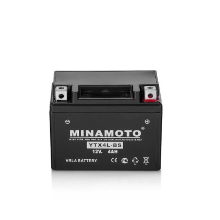Аккумулятор на скутер Minamoto YTX4L-BS 12v 4Ah 70A