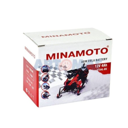 Аккумулятор на скутер Minamoto YTX4L-BS 12v 4Ah 70A