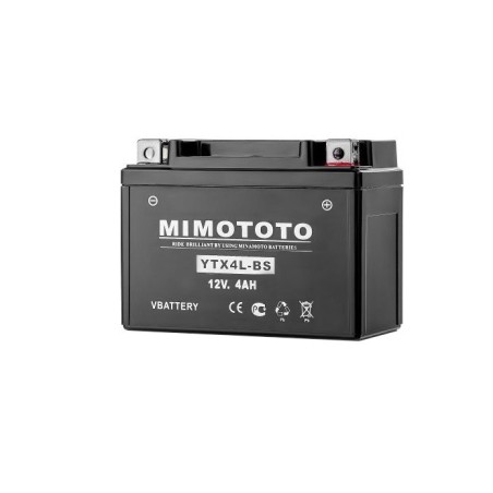 Аккумулятор на скутер Minamoto YTX4L-BS 12v 4Ah 70A