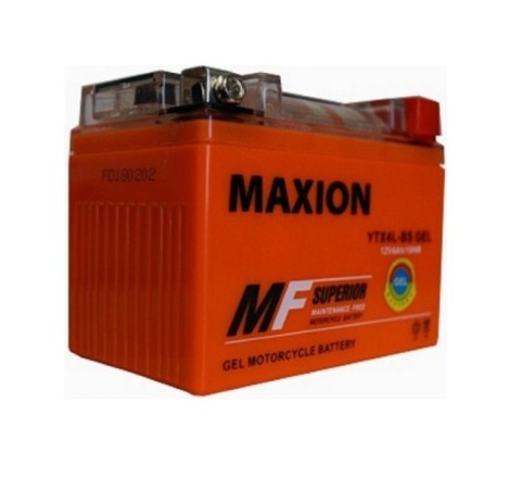 АККУМУЛЯТОР НА СКУТЕР MAXION GEL YTX4L-BS 12V 4Ah 70A