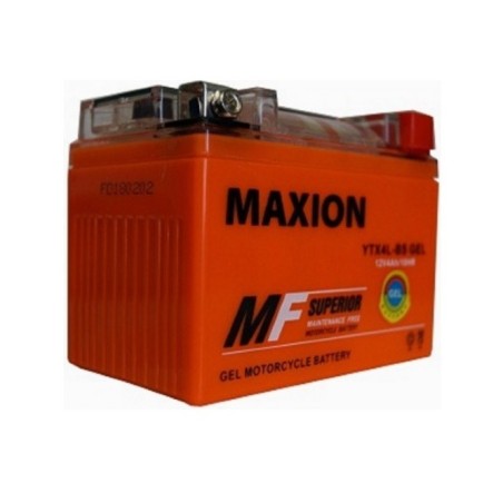 АККУМУЛЯТОР НА СКУТЕР MAXION GEL YTX4L-BS 12V 4Ah 70A