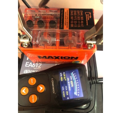 АККУМУЛЯТОР НА СКУТЕР MAXION GEL YTX4L-BS 12V 4Ah 70A