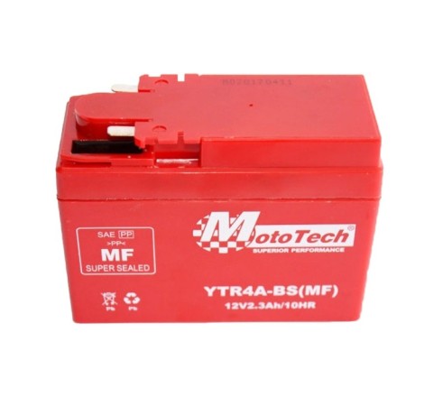 АККУМУЛЯТОР ГЕЛЕВЫЙ YTR4A-BS 12V 2.3Ah 50A