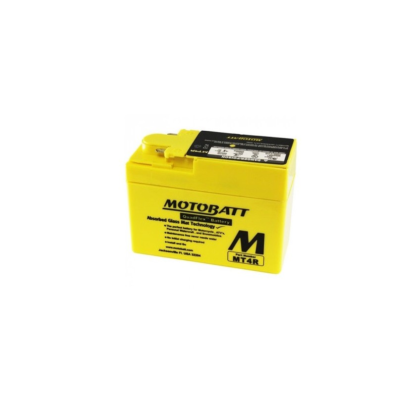 Аккумулятор на HONDA MOTOBATT MT4R 12v 2.5Ah 45A