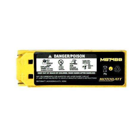 Аккумулятор на SUZUKI/YAMAHA MBT4BB 12v 2.5Ah 40A