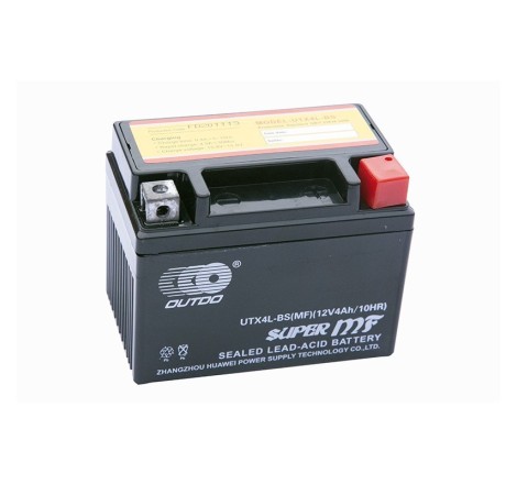 Акумулятор на скутер OUTDO UTX4L-BS MF 12v 4Ah 90A