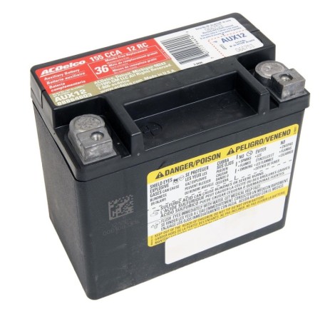 Вспомогательный аккумулятор AGM ACDelco AUX12 12v 10Ah 155A