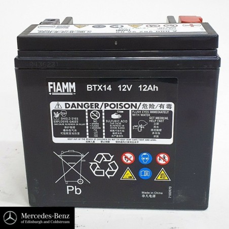 Дополнительный аккумулятор Fiamm A 000 982 96 08 VRLA/AGM 12v 12Ah 200A EN