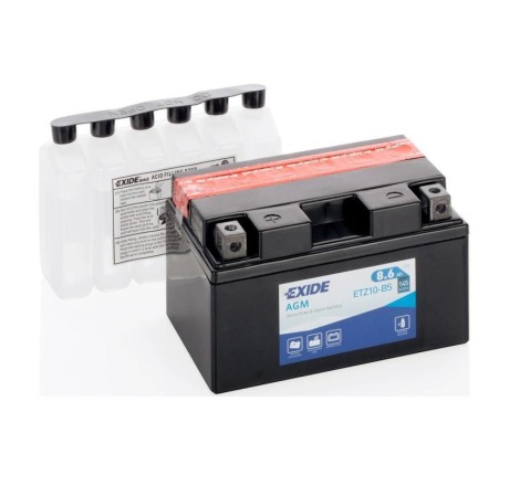 Аккумулятор EXIDE ETZ10-BS 12v 8.6Ah 145A Оригинал