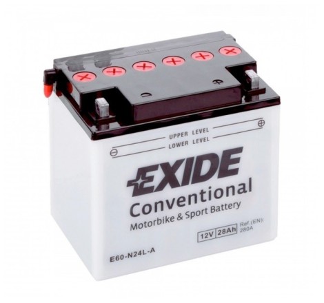 Аккумулятор Exide E60-N24L-A 12v 28Ah 280A