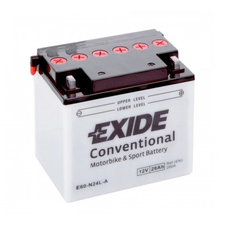 Аккумулятор Exide E60-N24L-A 12v 28Ah 280A