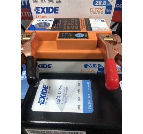 Литий-ионный аккумулятор EXIDE Li-lon ELTZ7S 12v 28.8Wh 150A