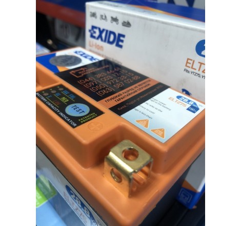 Литий-ионный аккумулятор EXIDE Li-lon ELTZ7S 12v 28.8Wh 150A