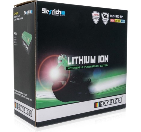 Аккумулятор Skyrich Lithium HJ51913-FP 12V 90Wh 19Ah 450A