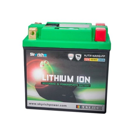 Акумулятор Skyrich HJTX14AHQ-FP Lithium YTX14AHQ-B 12v 48Wh 12Ah 240A