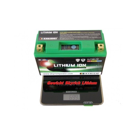 Аккумулятор Skyrich lithium HJT9B-FP 12V 36Wh 8Ah 180A
