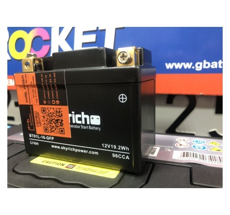 Акумулятор Skyrich BT01L-16-GFP Li-Ion 12V19.2Wh 96CCA