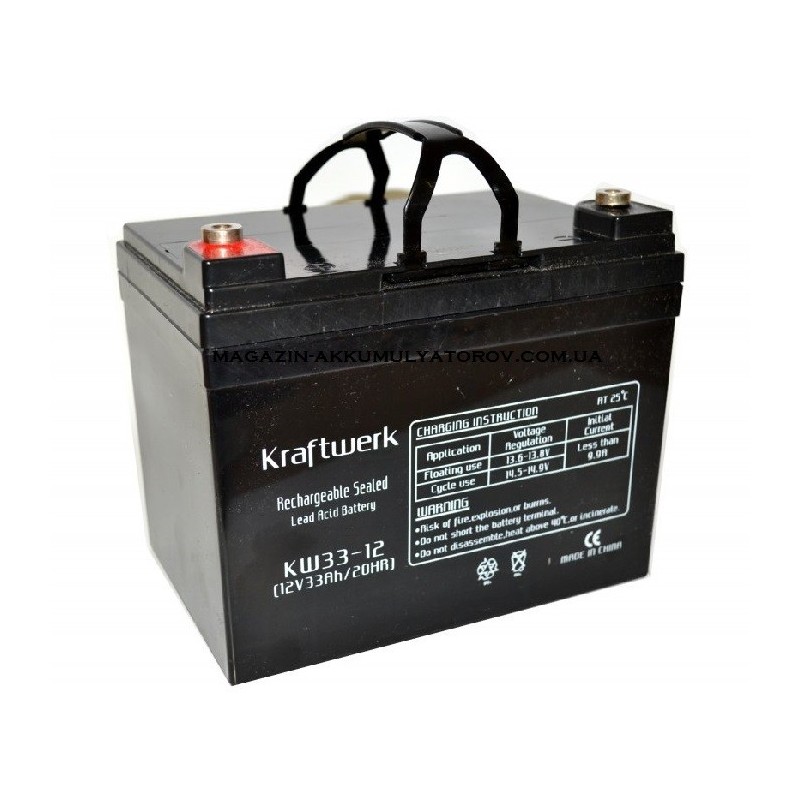 KRAFTWERK AGM KW33-12v 33Ah