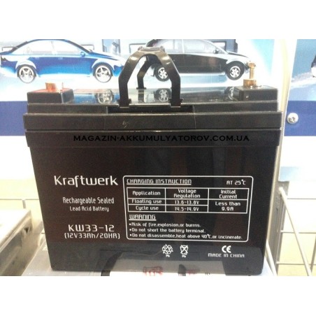 KRAFTWERK AGM KW33-12v 33Ah