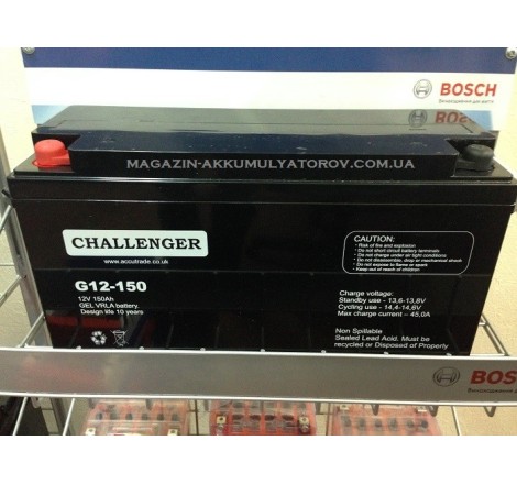 ИБП CHALLENGER GEL-VRLA G12-150 12V 150AH
