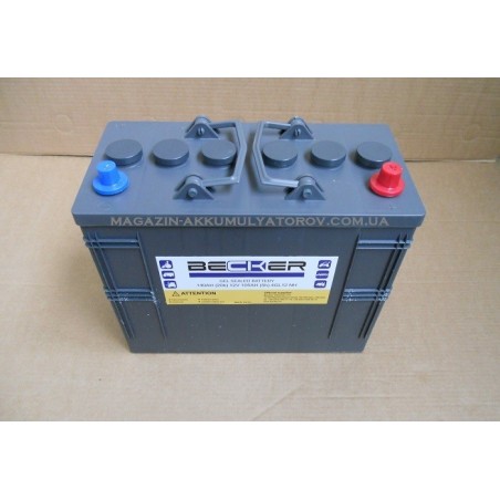ТЯГОВАЯ АККУМУЛЯТОРНАЯ БАТАРЕЯ BECKER GEL 12V 105AH