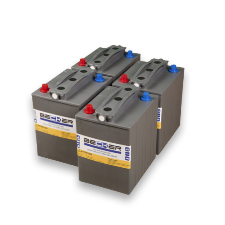 ТЯГОВАЯ АККУМУЛЯТОРНАЯ БАТАРЕЯ BECKER GEL 6V 175AH