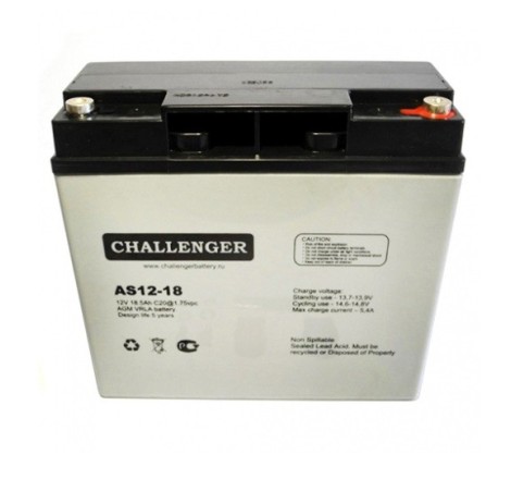 Аккумуляторная батарея CHALLENGER AS12-18 12v 18Ah