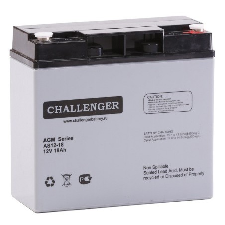 Аккумуляторная батарея CHALLENGER AS12-18 12v 18Ah
