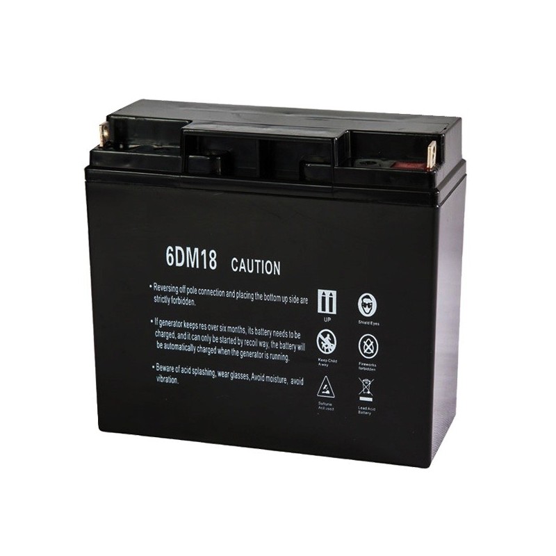 Аккумулятор на генератор 6dm18 12v 18Ah