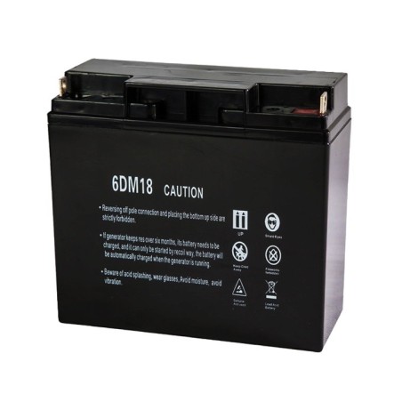 Аккумулятор на генератор 6dm18 12v 18Ah