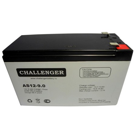 Аккумуляторная батарея Challenger AS12-9.0 12v 9Ah