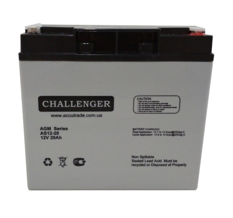 Аккумуляторная батарея Challenger AS12-20 12v 20Ah