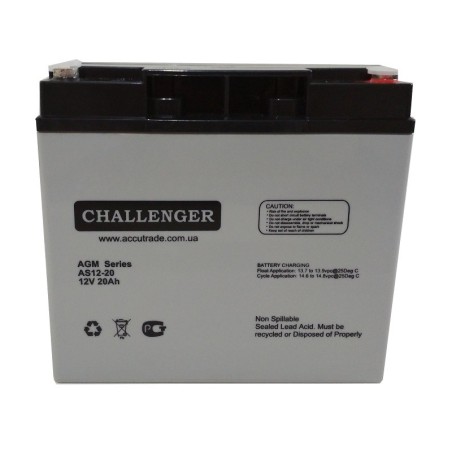 Аккумуляторная батарея Challenger AS12-20 12v 20Ah