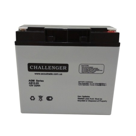 Аккумуляторная батарея Challenger AS12-22 12v 22Ah