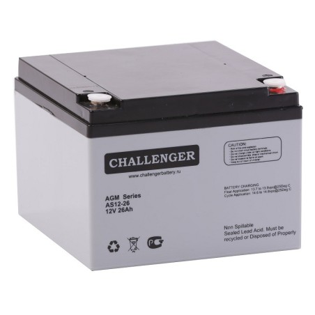 Аккумуляторная батарея Challenger AS12-26 12v 26Ah