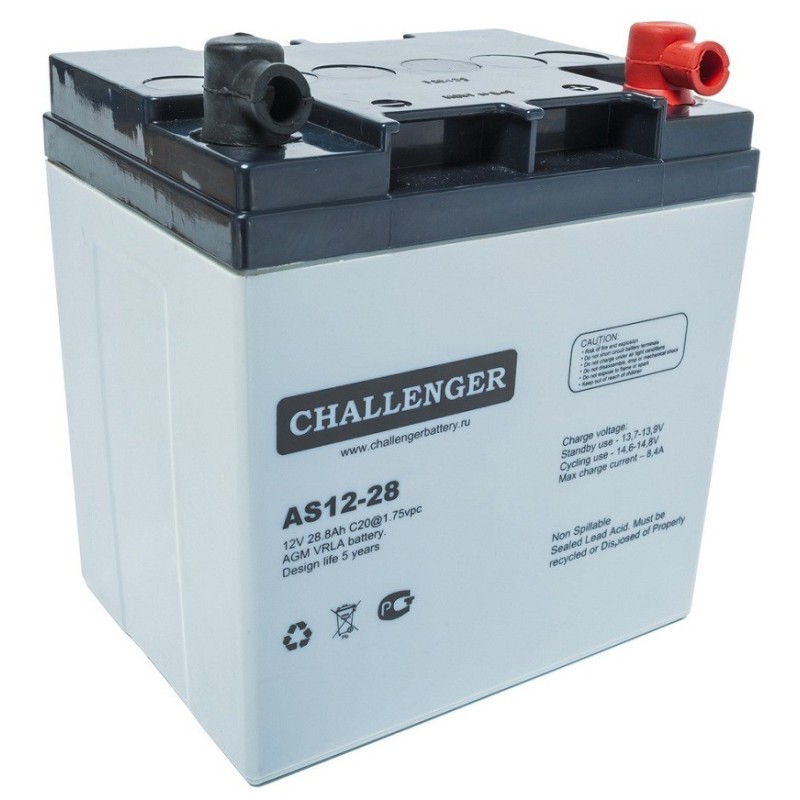Аккумуляторная батарея Challenger AS12-28 12v 28Ah