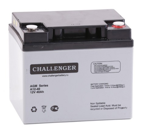 Аккумуляторная батарея Challenger A12-40 12v 40Ah