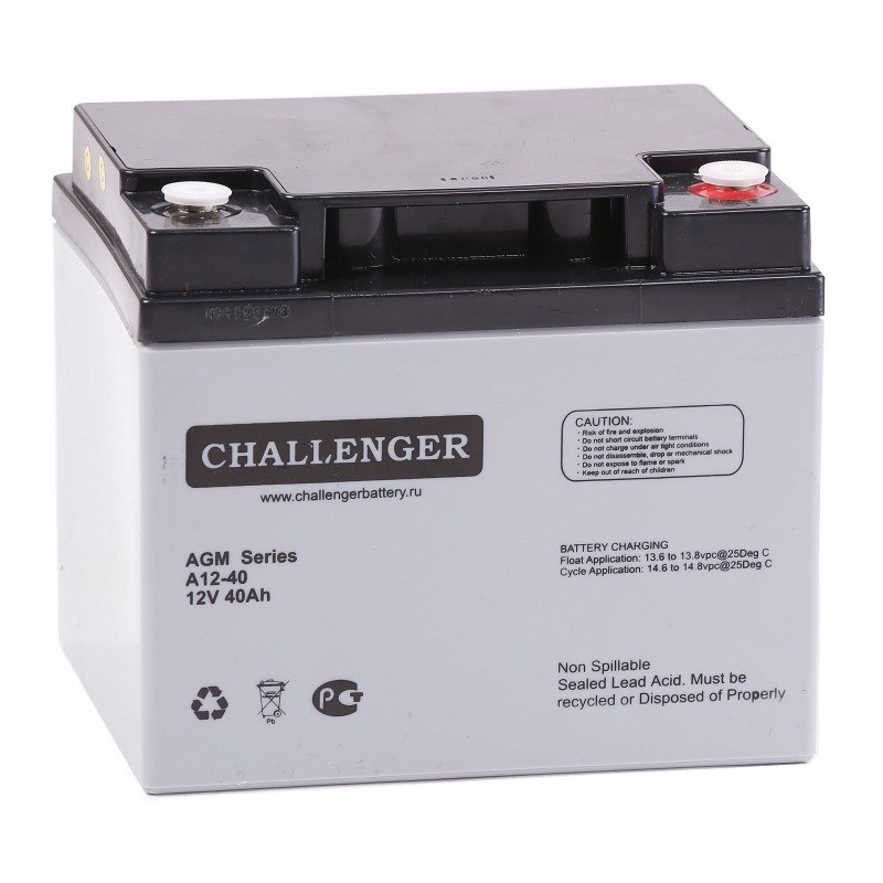 Аккумуляторная батарея Challenger A12-40 12v 40Ah