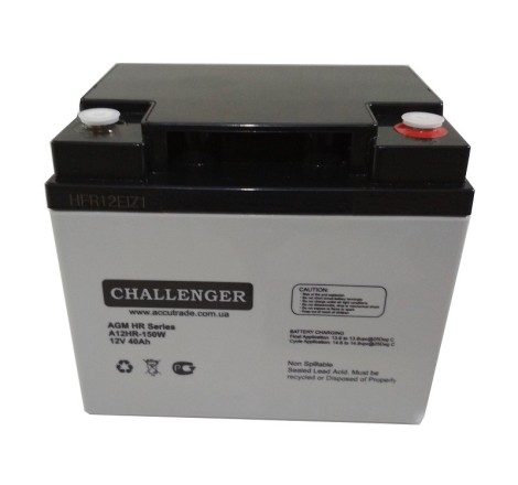 Аккумуляторная батарея Challenger A12HR-150W 12v 40Ah
