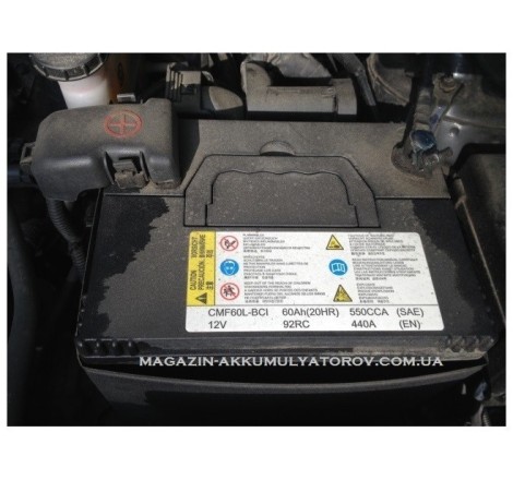 Аккумулятор CMF60L-BCI 12v 60Ah 550CCA