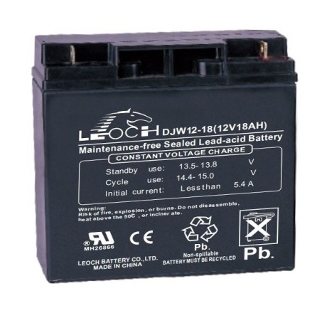 Аккумулятор Leoch DJW 12-18 12v 18Ah