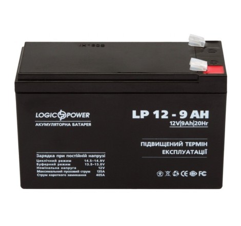 Аккумуляторная батарея LogicPower AGM LP12-9 12v 9Ah