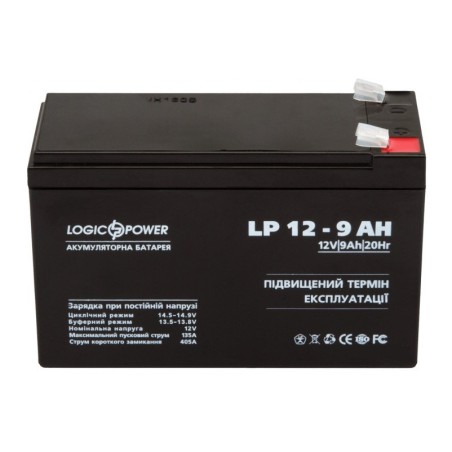 Аккумуляторная батарея LogicPower AGM LP12-9 12v 9Ah