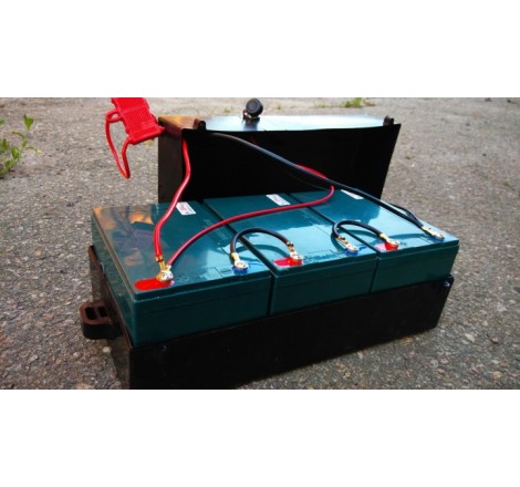 Комплект тяговых аккумуляторов электромобилей 36V AGM 12v 12Ah