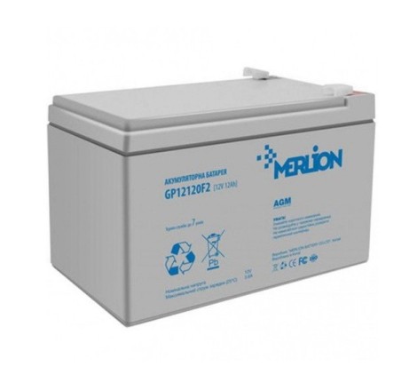 Батарея к ИБП MERLION GP12120F2 12v 12Ah